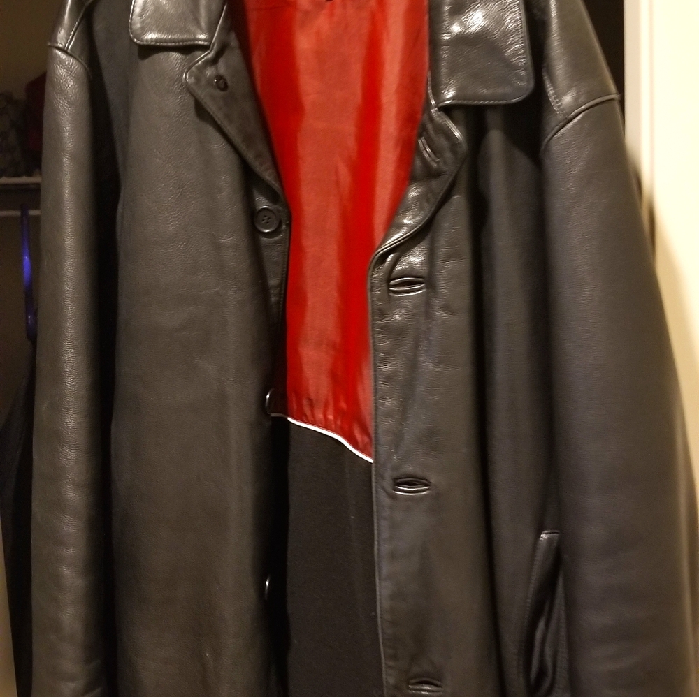 B&C bod & christiansen leather with silk interior